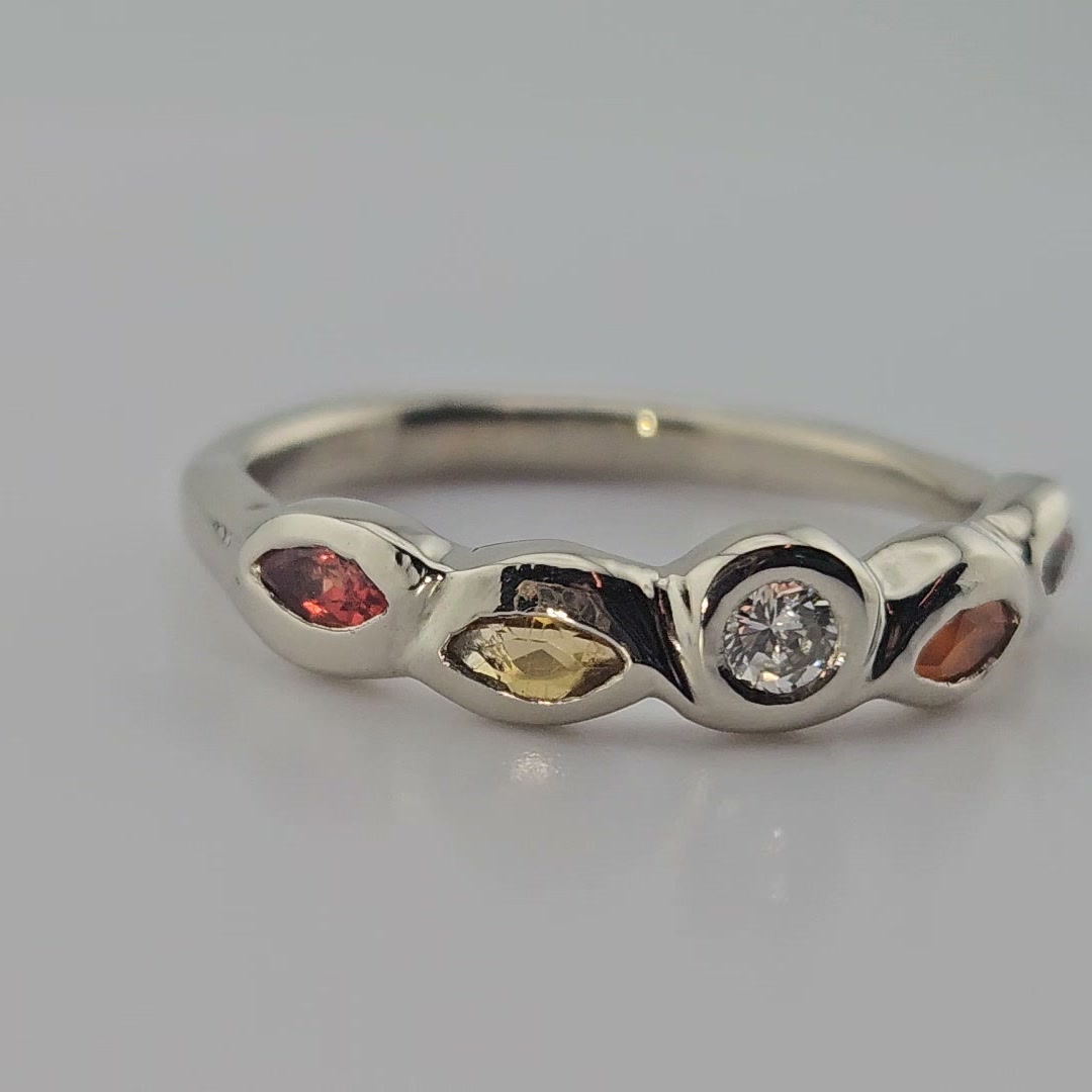 The Family Ring — custom handmade jewelry by Alumia Design Studio, Savage Mill MD