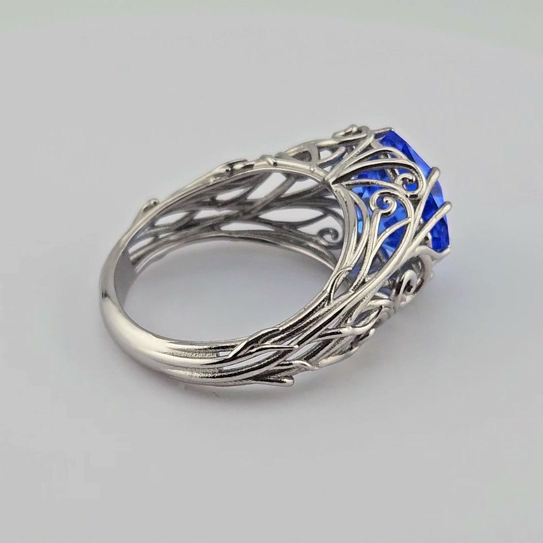 The Paladin Ring — custom handmade jewelry by Alumia Design Studio, Savage Mill MD
