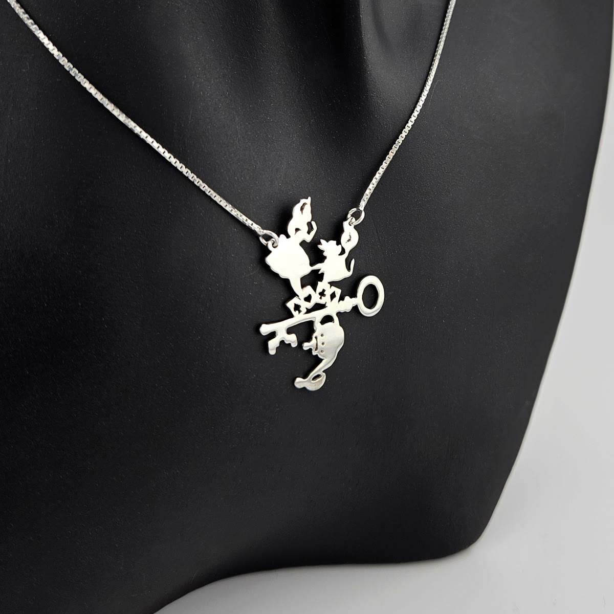 Alice in Wonderland Dream — Sterling Silver, on bust