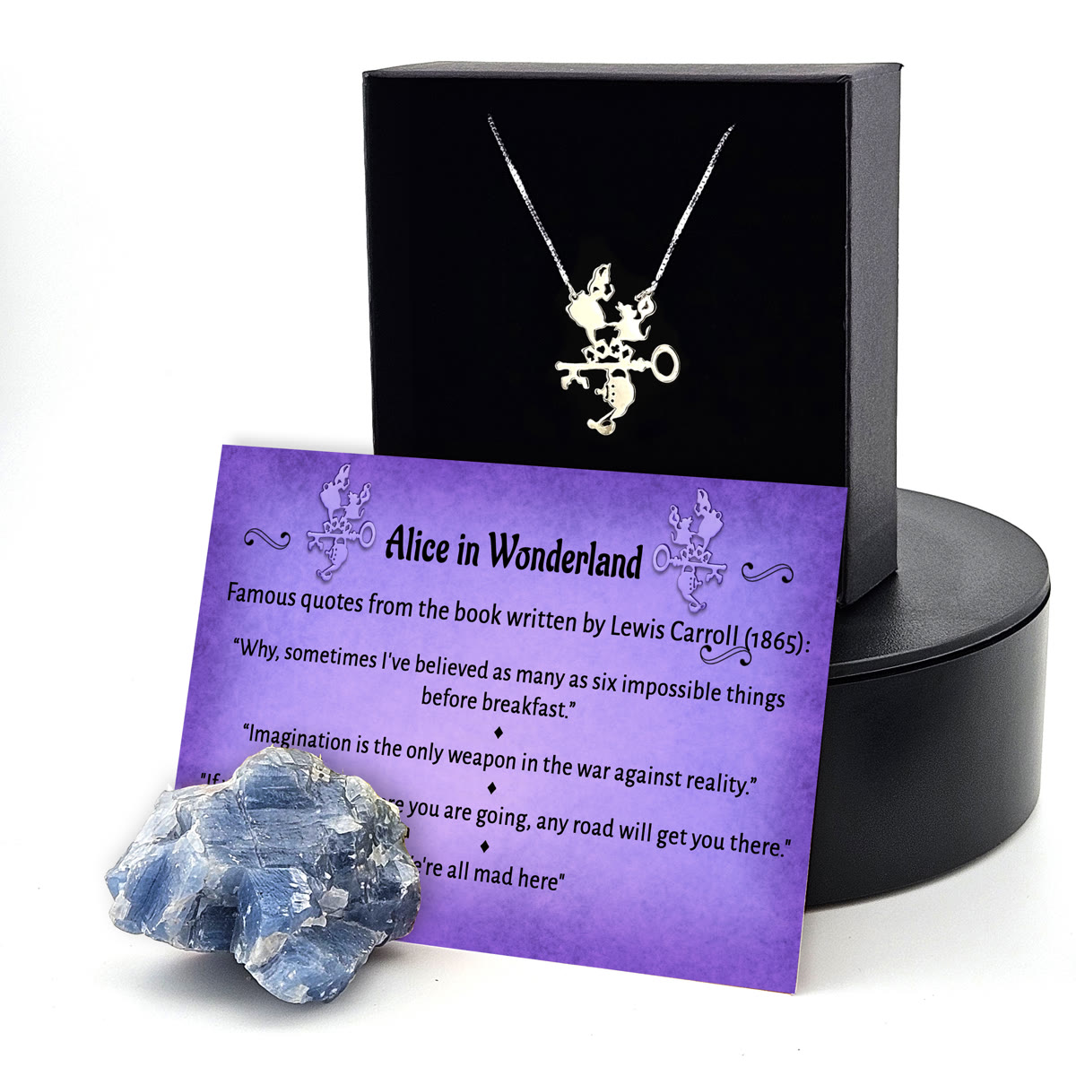 Alice in Wonderland Dream — Sterling Silver, gift box