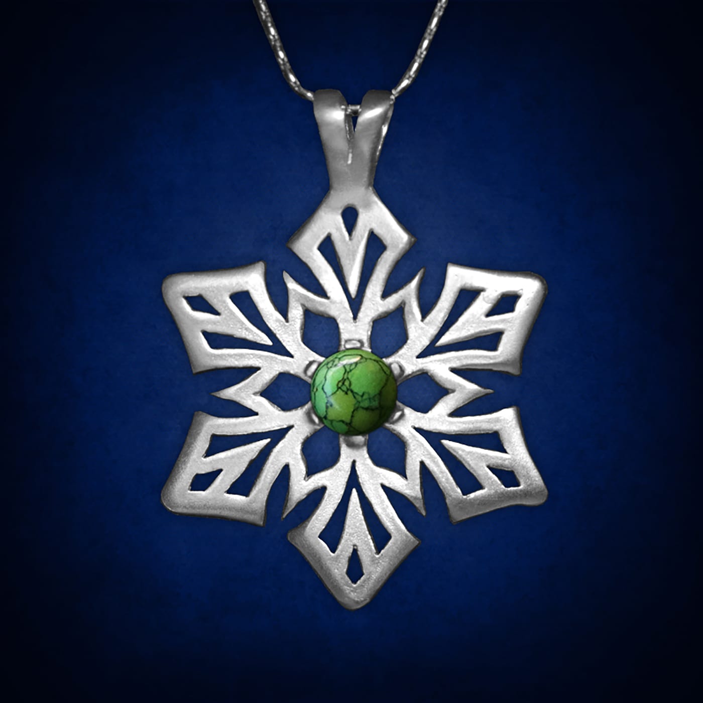Astral Snowflake — Sterling Silver