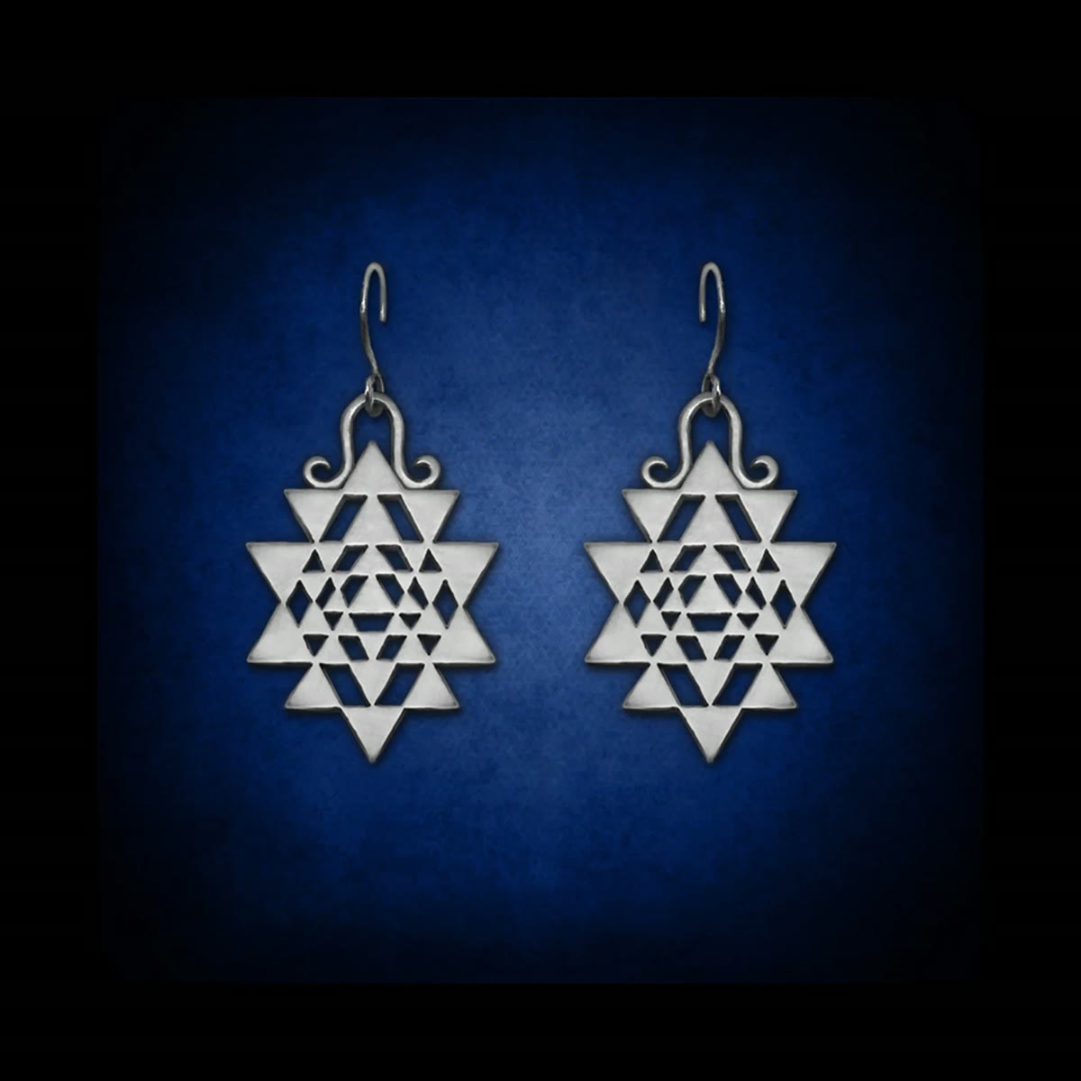 Baby Yantra Earrings — symbolic jewelry by Alumia