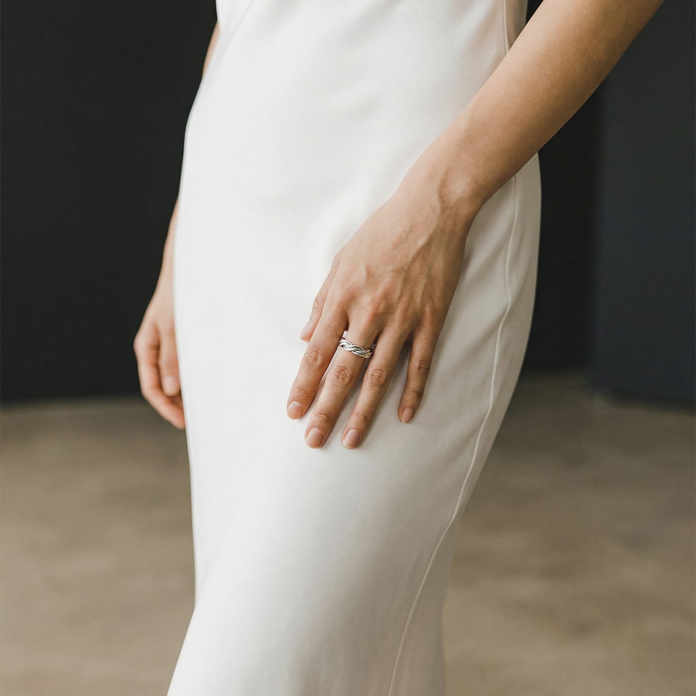 Braided Ring — Sterling Silver