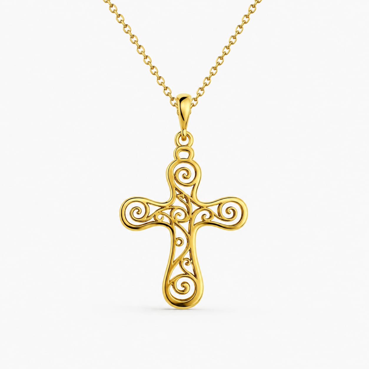 Celtic Cross — symbolic jewelry by Alumia
