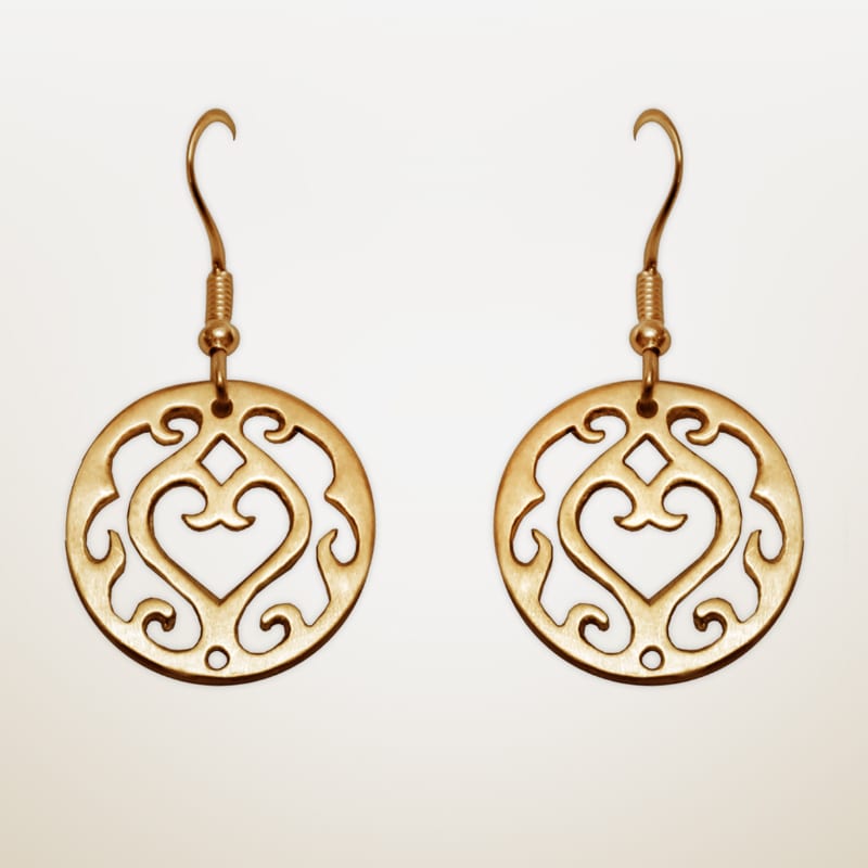 Heart Of Magic Earrings — Gold-Plated Silver