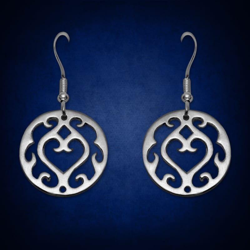 Heart Of Magic Earrings — symbolic jewelry by Alumia