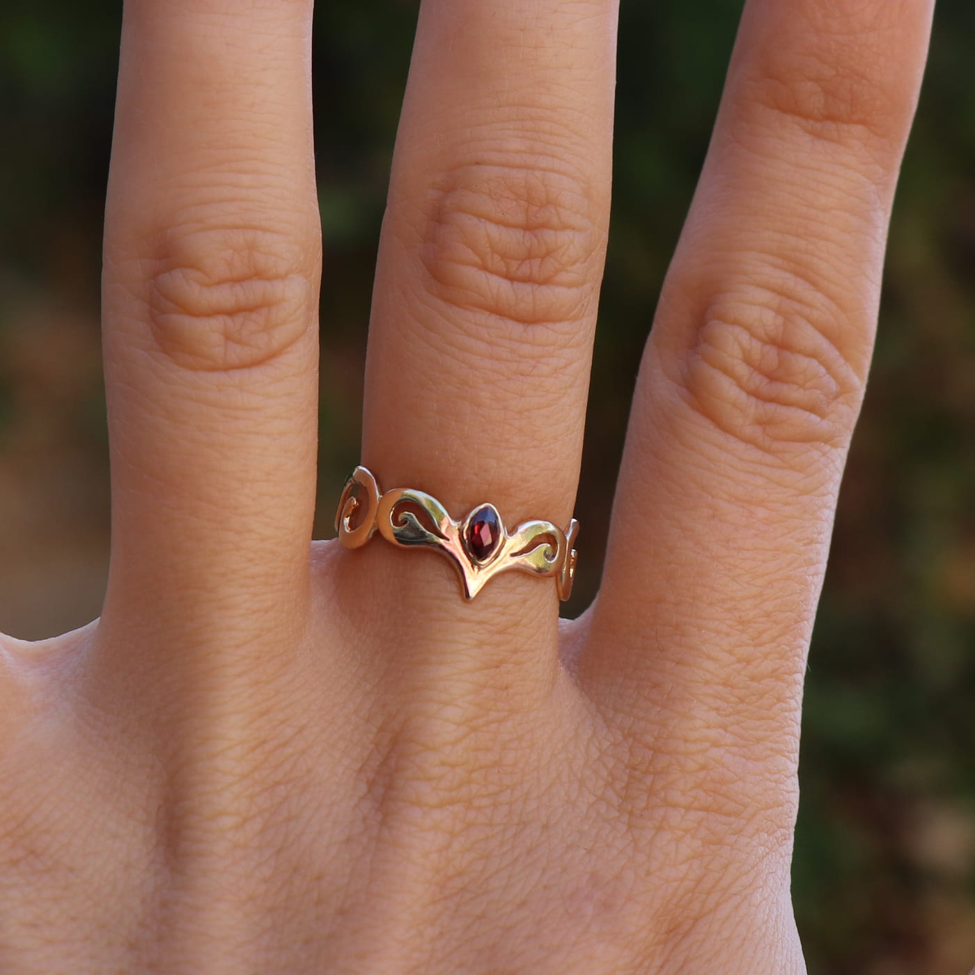 Higher Realm Ring — Gold-Plated Silver