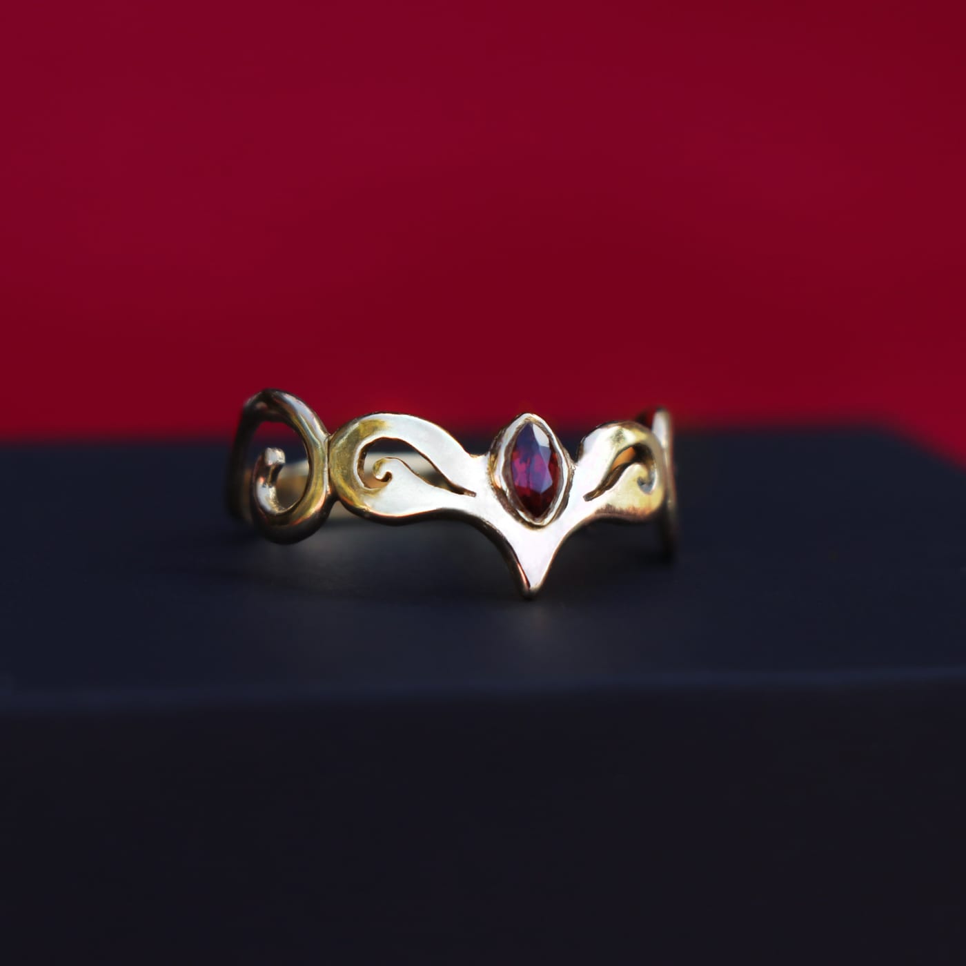 Higher Realm Ring — Gold-Plated Silver