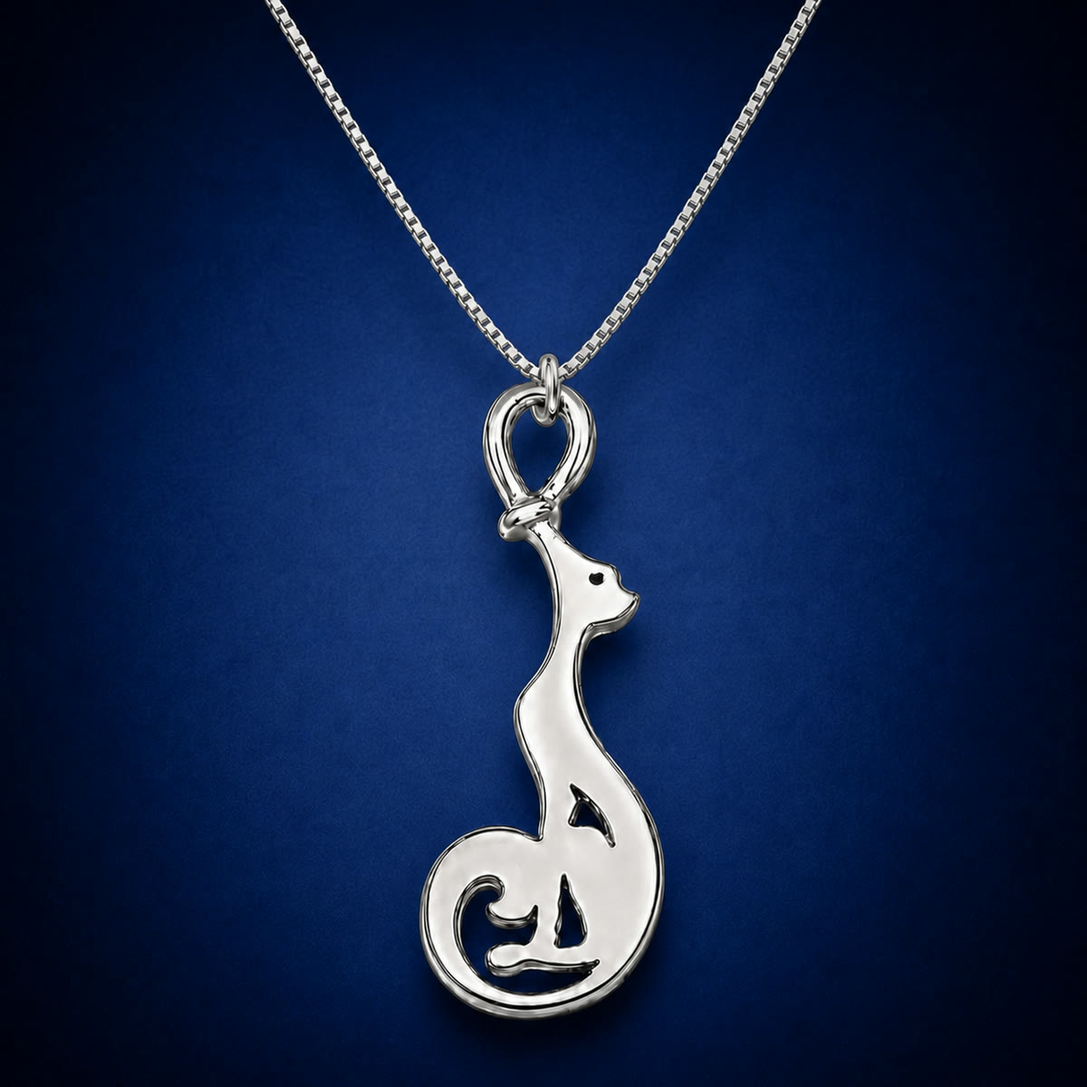 Mini Cat — symbolic jewelry by Alumia