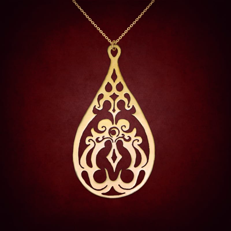 Moon Shrine Drop — symbolic jewelry by Alumia