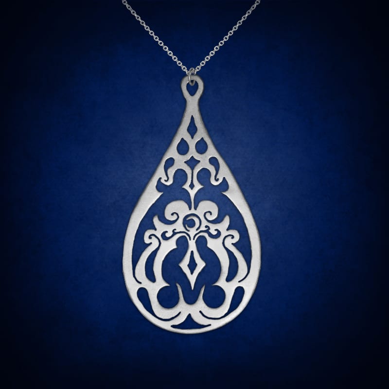 Moon Shrine Drop — symbolic jewelry by Alumia