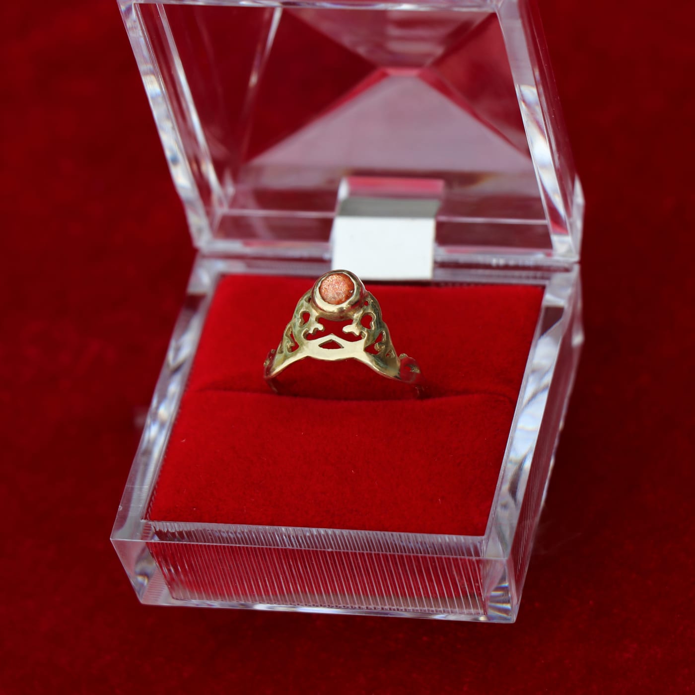 Moonrise Ring — Gold-Plated Silver