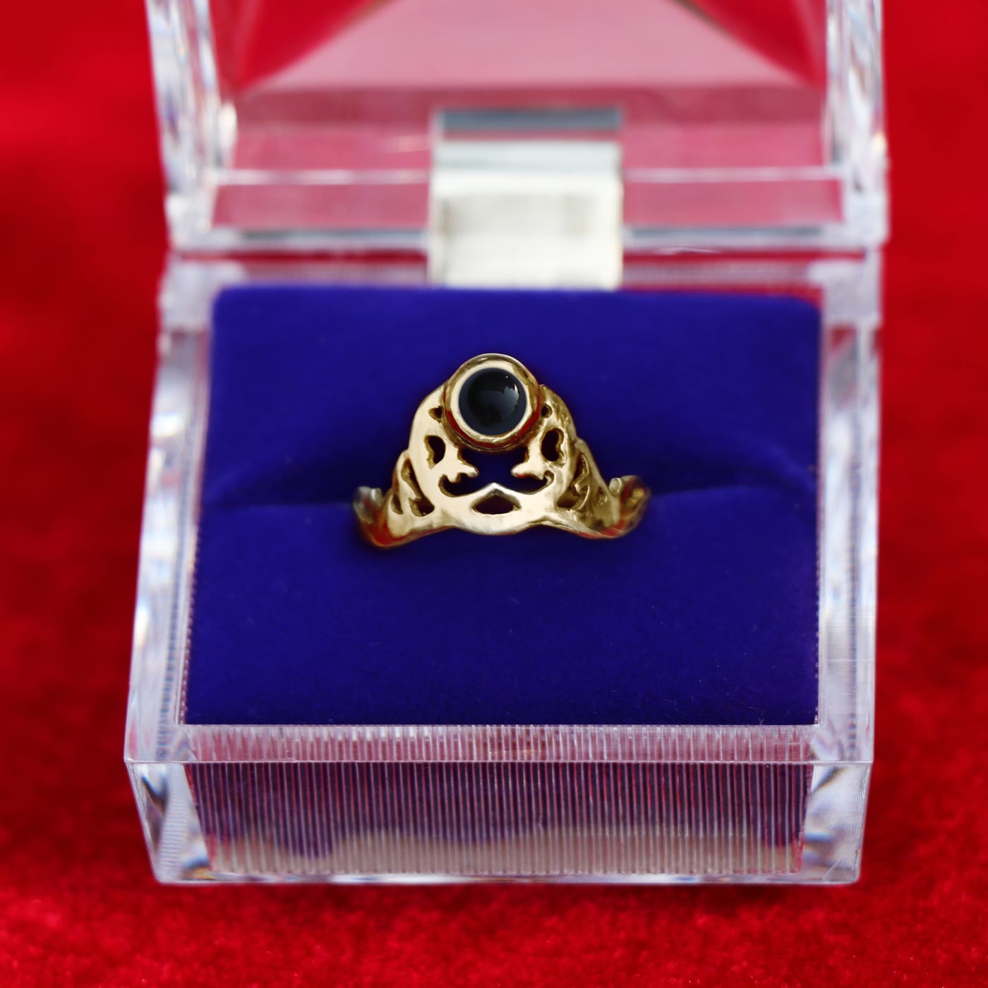 Moonrise Ring — Gold-Plated Silver