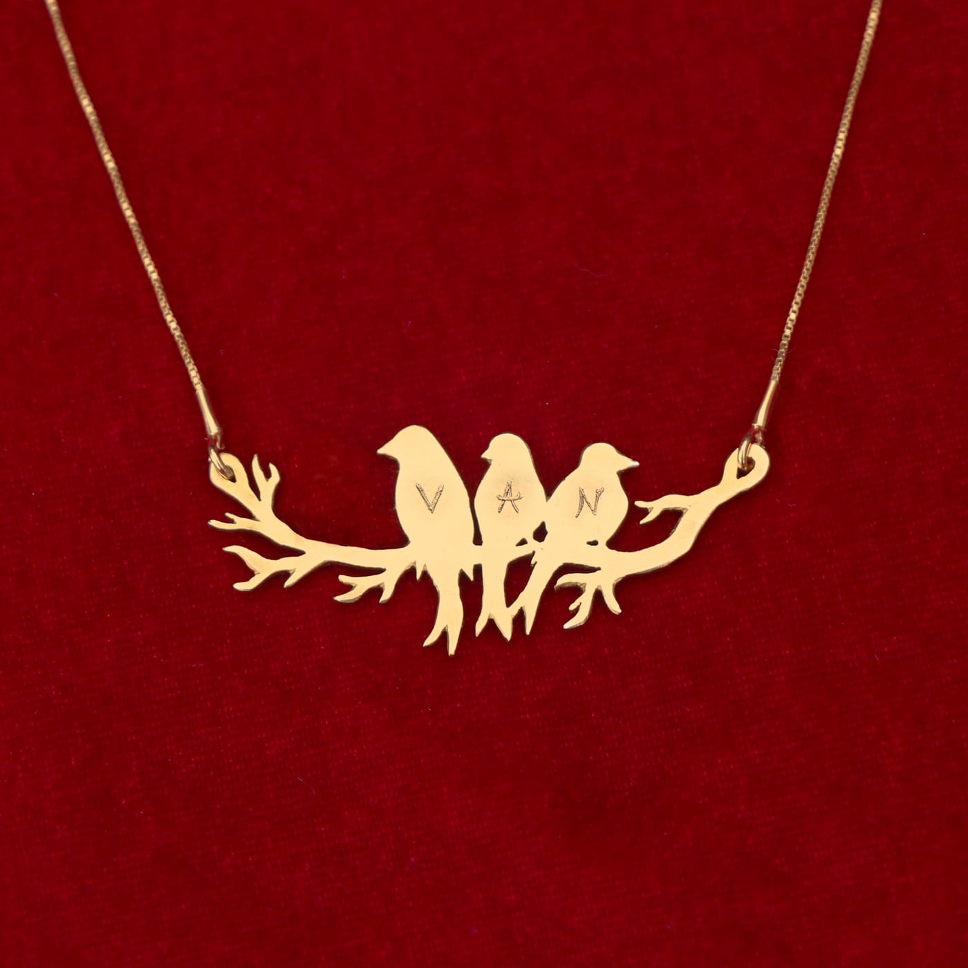 My Birds — Gold-Plated Silver
