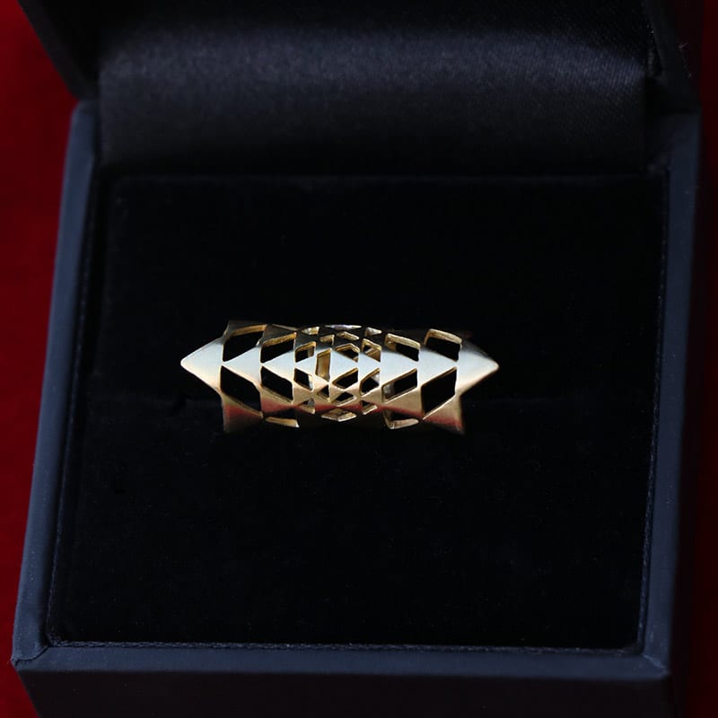 Sri Yantra Bead — symbolic jewelry by Alumia