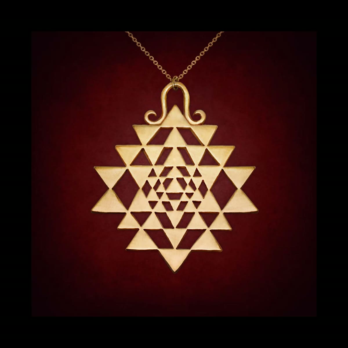 Sri Yantra King — symbolic jewelry by Alumia