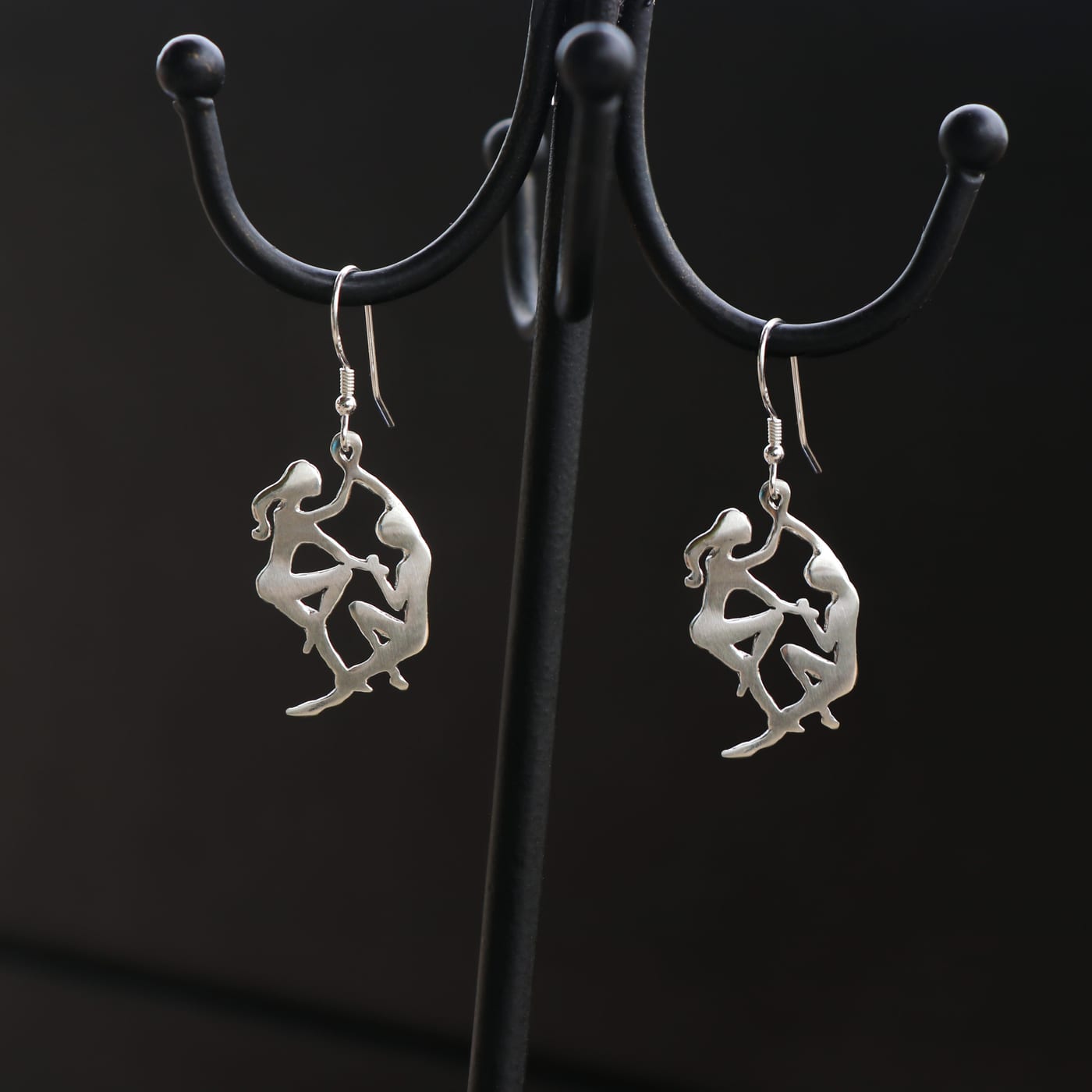 The Dancers Earrings — Sterling Silver