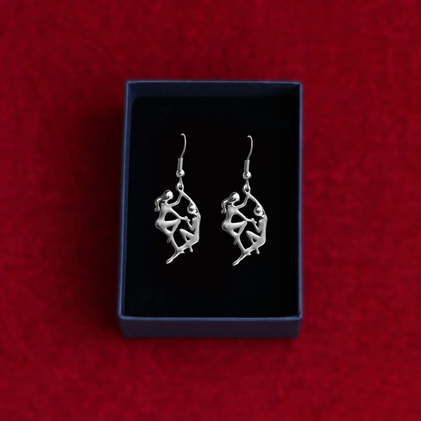 The Dancers Earrings — Sterling Silver