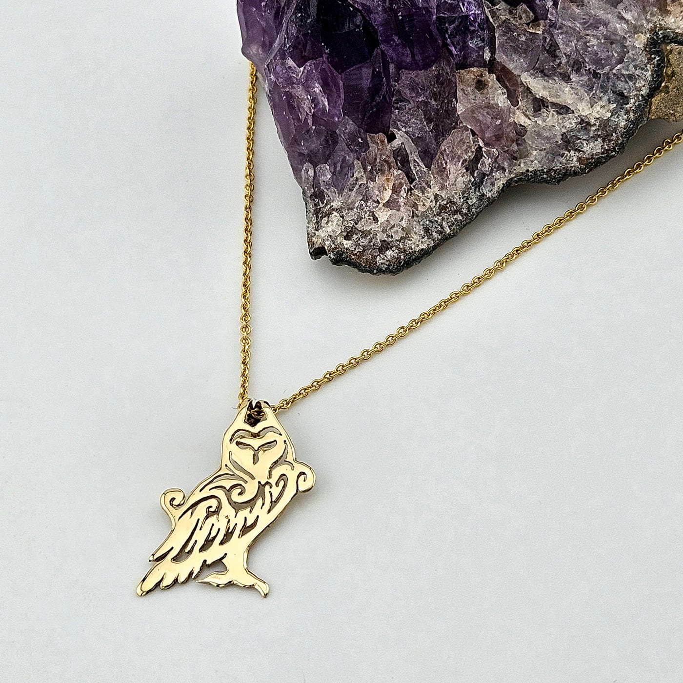 The Owl — symbolic jewelry by Alumia