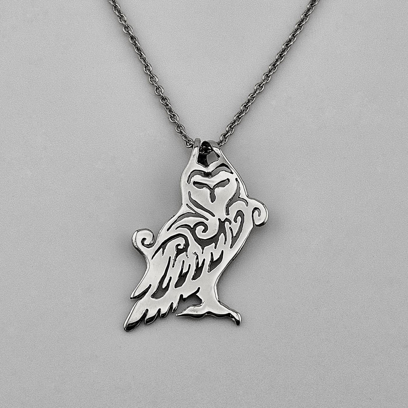 The Owl — Sterling Silver