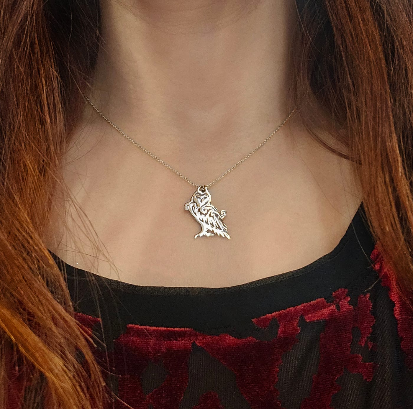 The Owl — Sterling Silver