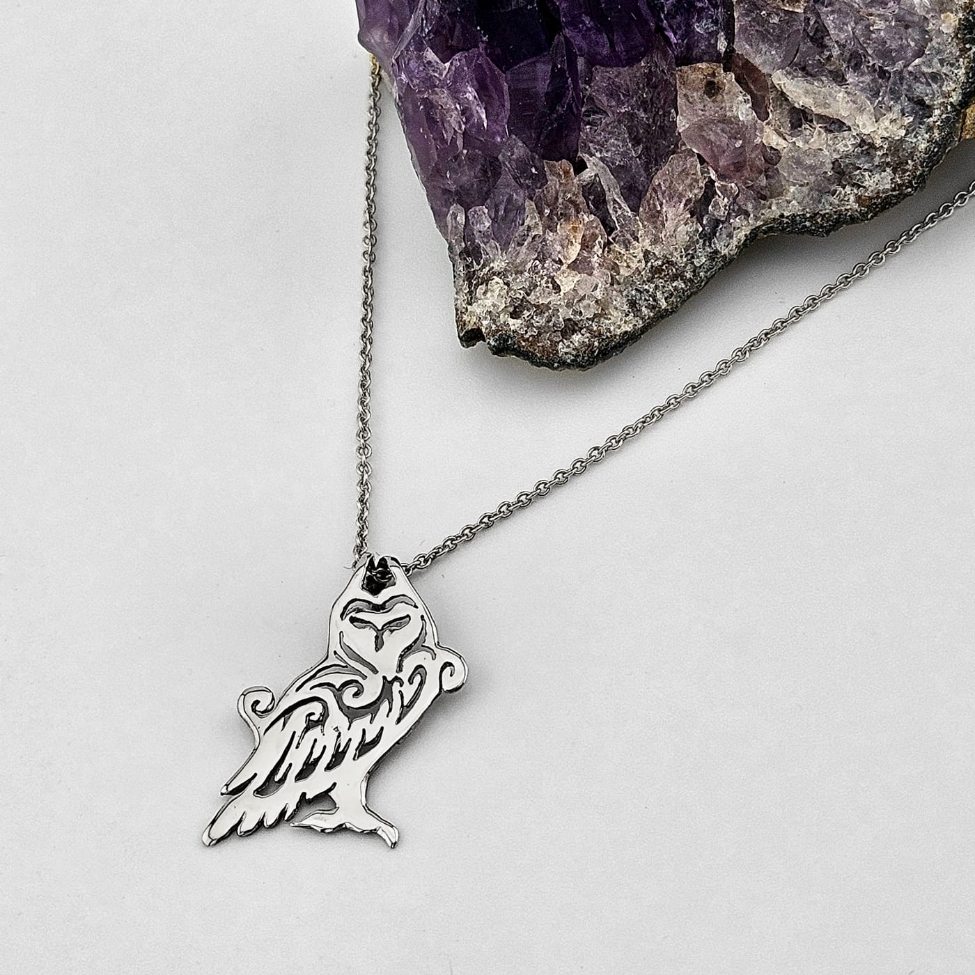 The Owl — symbolic jewelry by Alumia