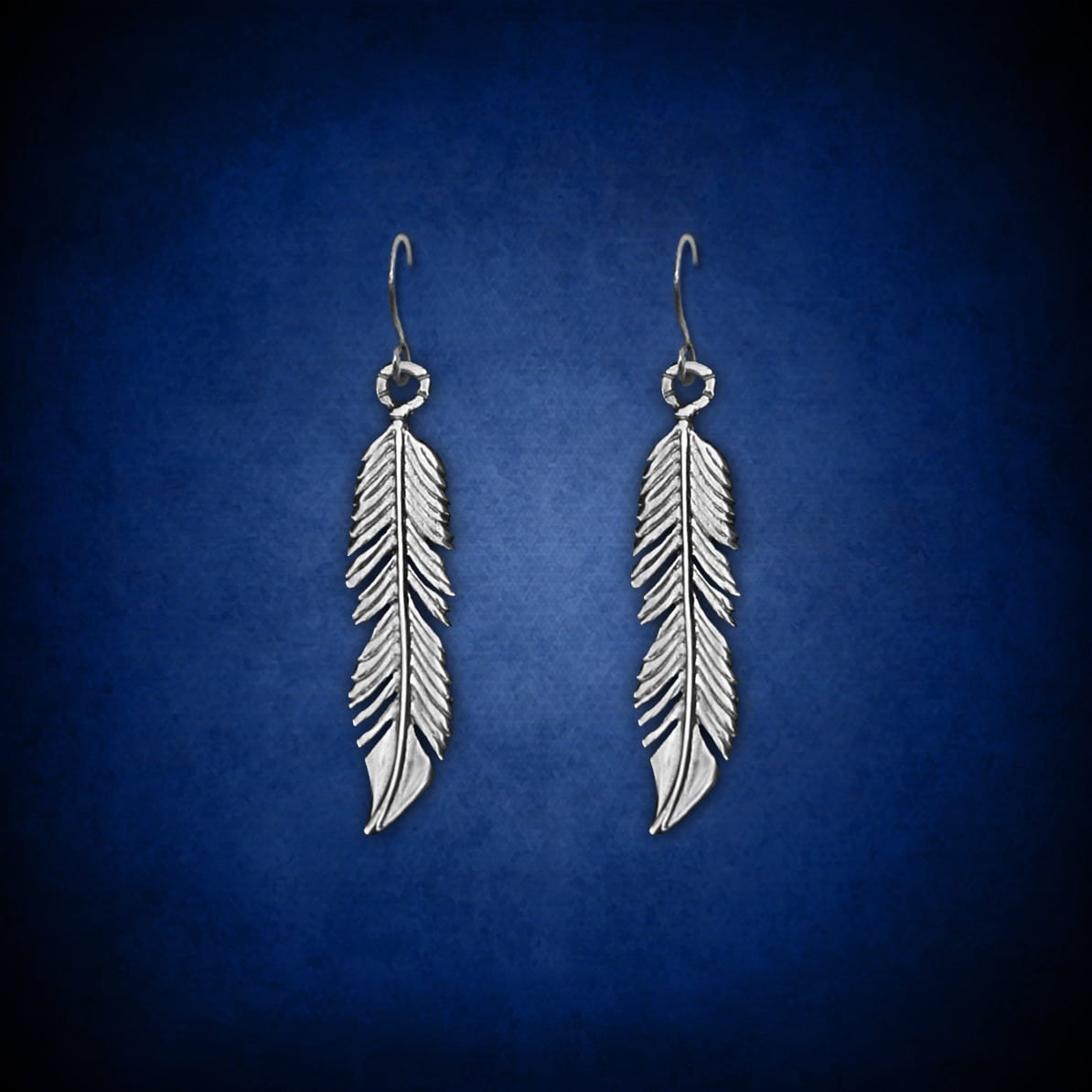The Royal Feather Earrings — symbolic jewelry by Alumia