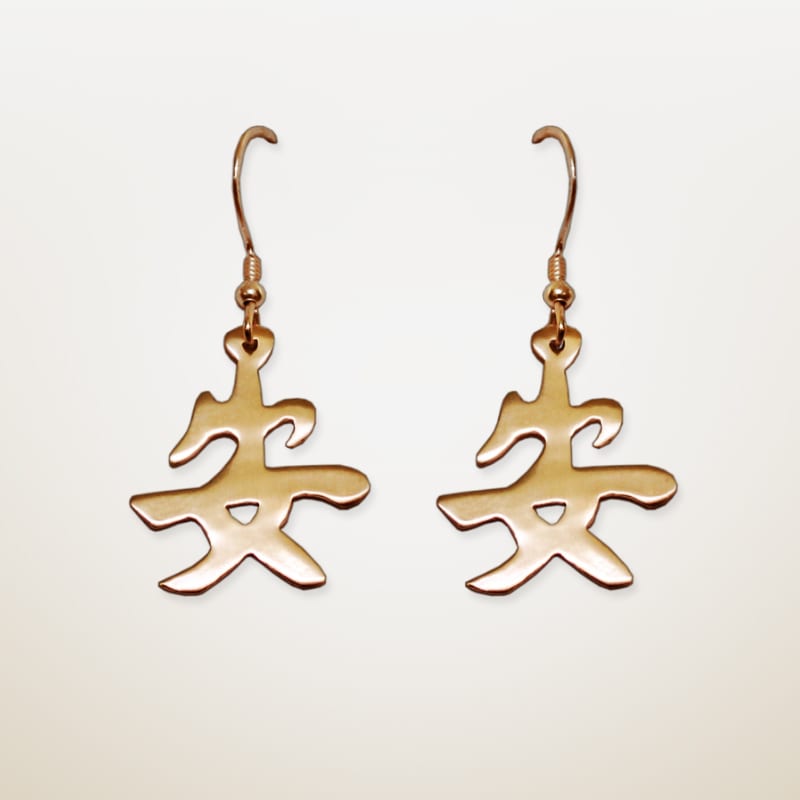 Tranquility Earrings — Gold-Plated Silver