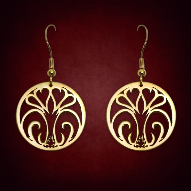 Tree Of Life Earrings — symbolic jewelry by Alumia