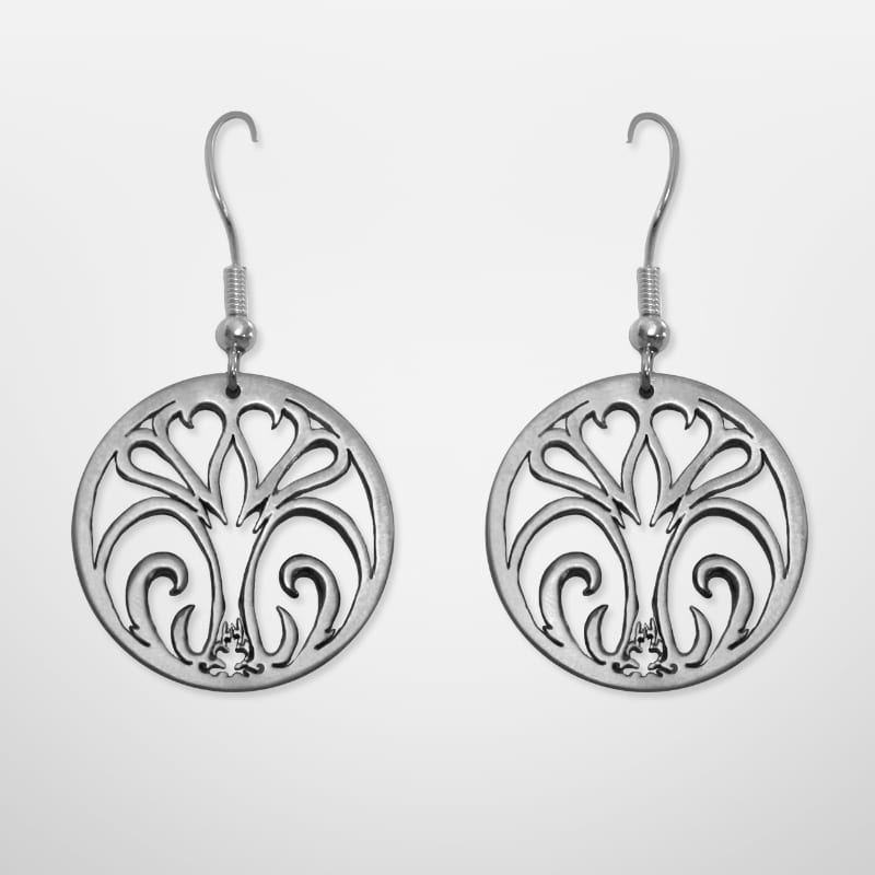 Tree Of Life Earrings — Sterling Silver