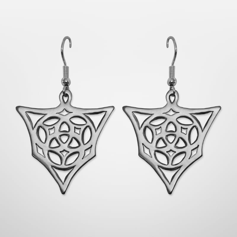 Trinity Tribal Magic Earrings — Sterling Silver
