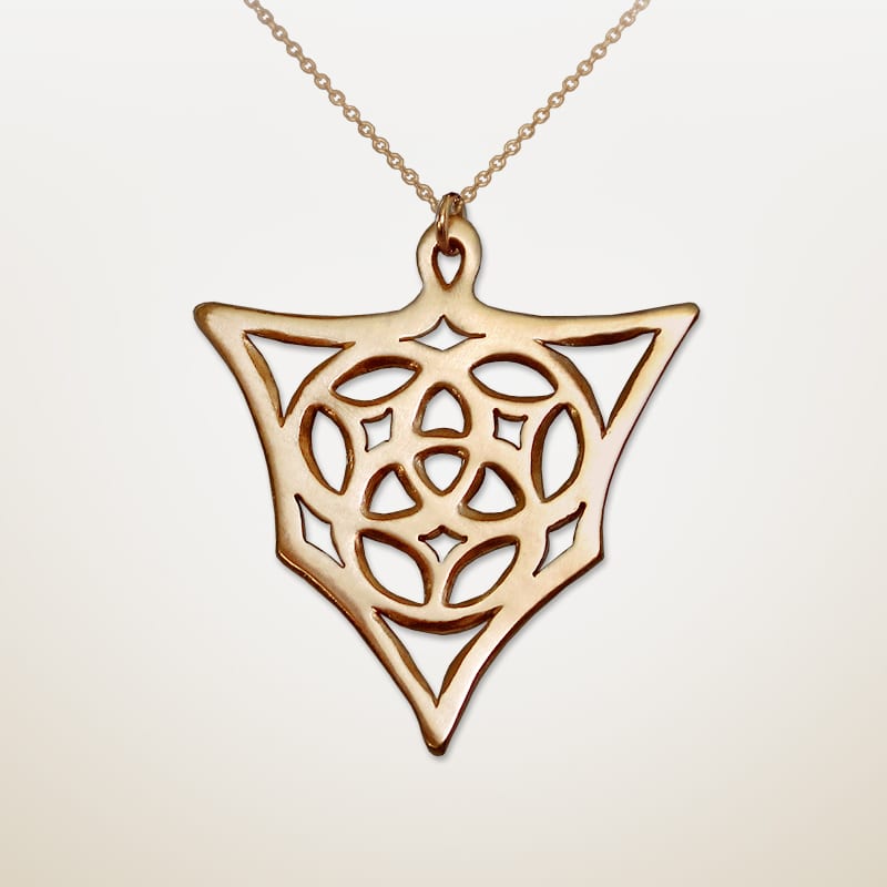 Trinity Tribal Magic — Gold-Plated Silver